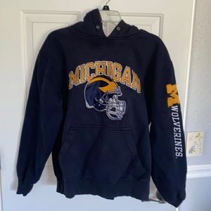 vintage michigan hoodie